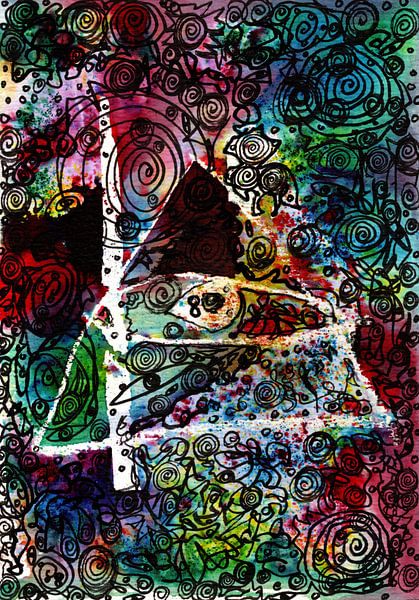 The almighty eye von MY HAPPY SOUL ART