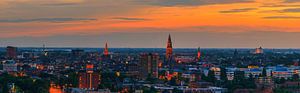 Panorama der Groninger Stadtsilhouette