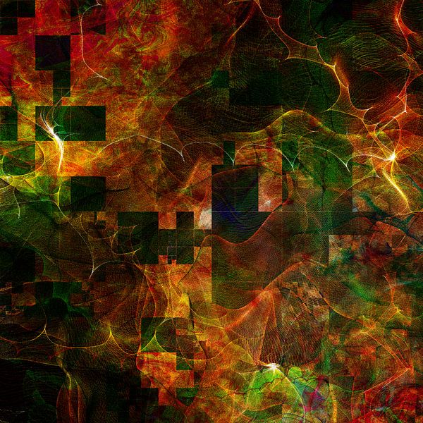 Firewater 03 - abstract digital composition by Nelson Guerreiro
