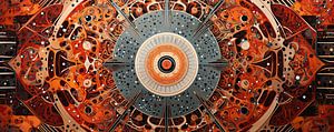 Mandala von Abstraktes Gemälde