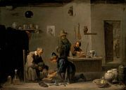 Bei den Dorfärzten, David Teniers II von Meisterhafte Meister Miniaturansicht