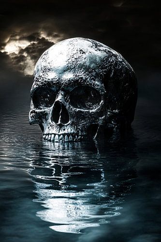 Serene bergen en rivierstroom