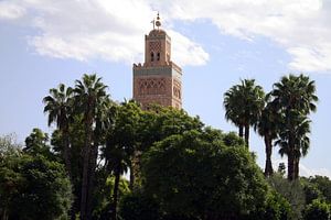 Koutoubia-moskee Marokko sur Barbara Koppe