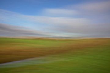 Blue and green by Jos Werkhoven