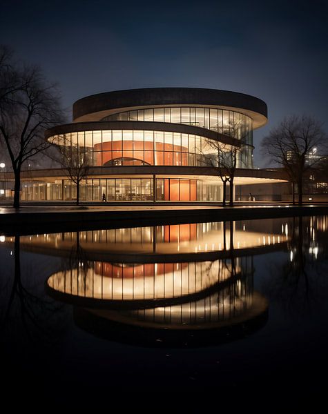 Stadtansicht von fernlichtsicht