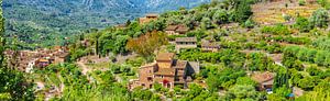 Fornalutx, Mallorca Spanien, Panorama