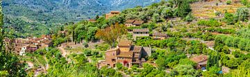 Fornalutx, Mallorca Spain, panorama view by Alex Winter