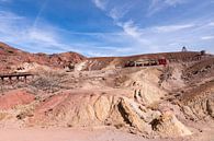 Californie Calico Spookstad in de woestijn  - Oude Zilvermijn van Marianne van der Zee thumbnail