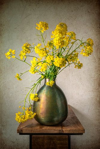 Stillleben mit Raps. von Alie Ekkelenkamp