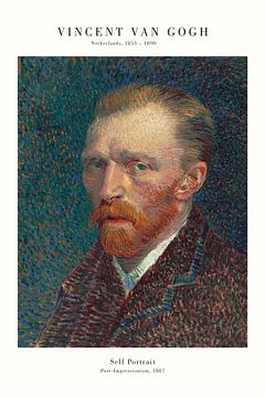 Vincent van Gogh - Self Portrait by Old Masters