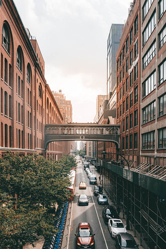Cityscape in Manhattan, New York