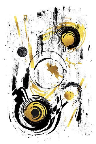 ABSTRACT KUNST Dynamisch Spel