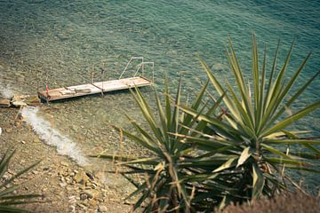 Strand op Samos, Griekenland.. van Patrick Löbler