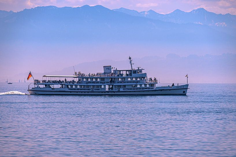 MS Schwaben on Lake Constance by Photoart-Naegele