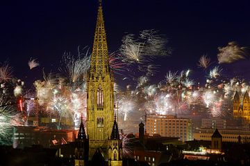 Oudejaarsavond in Freiburg