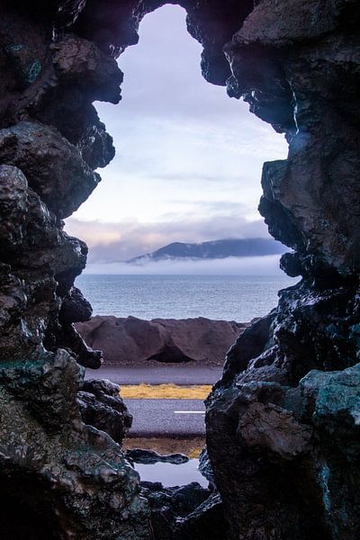 Belle vue sur la mer à Reijkjavik par De wereld door de ogen van Hictures
