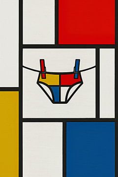 Abstracte Waslijn van GᎥรєlค Art Ŧ๏г Y๏ย