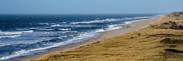 Strandwandeling in de winter aan de Noordzee van Bodo Balzer