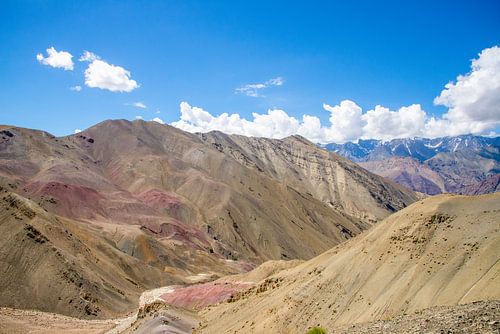 Berglandschap in Ladakh, India van Jan Fritz