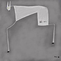 Dessin de grotte 2023 de la création de l'IA