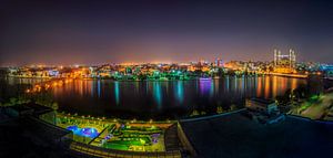 Panorama foto van Adana in Turkije