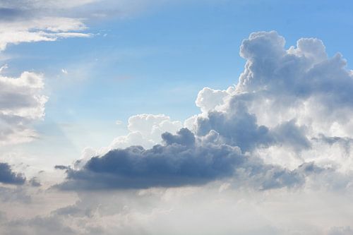 Wolken lucht van Gonnie van Hove