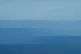 Calm horizon with colour gradient by Art & Soul Creations