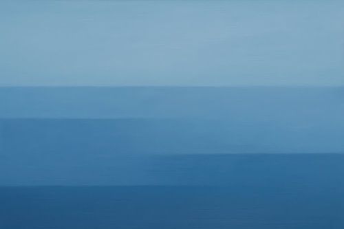 Rustige horizon met kleurverloop