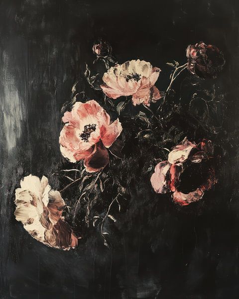 Pink bloom by Franka Poulain