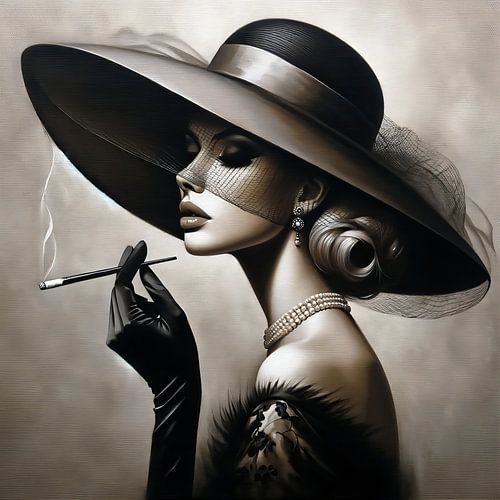 Lady with Hat II