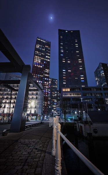 Wijnhaven in Rotterdam. van Justin Sinner Photography ( Fotograaf op Texel)