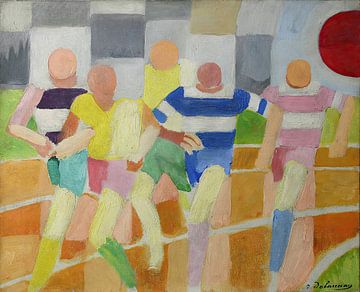 Läufer (1924) von Robert Delaunay von Peter Balan
