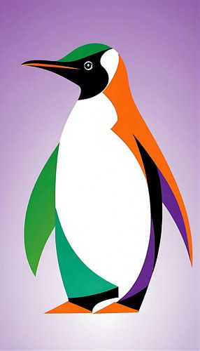 Abstracte pinguin 2