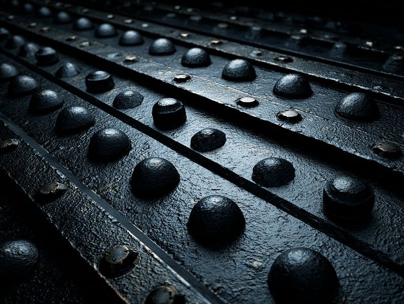 Acier et rythme | Rivets en équilibre par Karina Brouwer