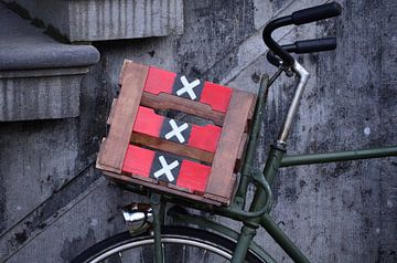 Amsterdamse fietskrat van Erik Johansson