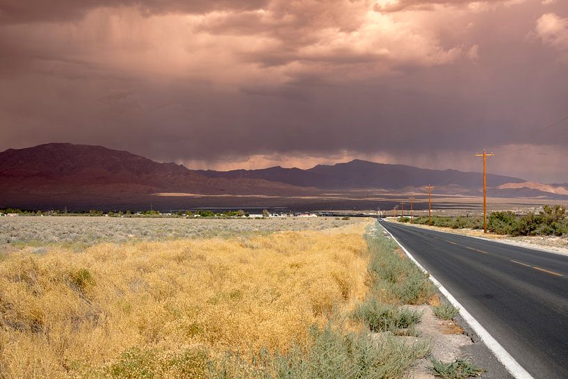 Death Valley Charles Brown hwy  van Ronald Tilleman