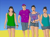229. Samen aan zee