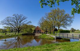 Moulin à eau à Twente, aux Pays-Bas