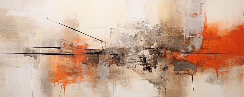 Abstract Modern 196910 van Abstract Schilderij