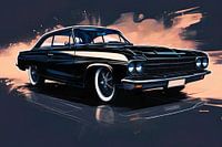 Voiture de style classique