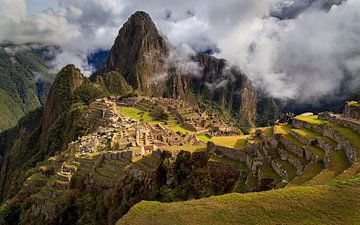 Machu Picchu im Sonnenlicht