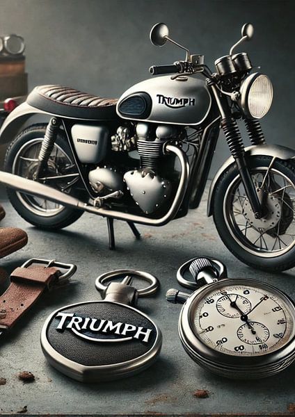 Iconisch moderne stilleven Triumph! van Jaap Ros