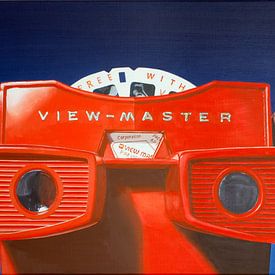 Herinneringen aan een fijne jeugd #13, Viewmaster van Rob de Vries, Realistische kunst