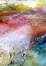 Farbenfluss von Claudia Gründler