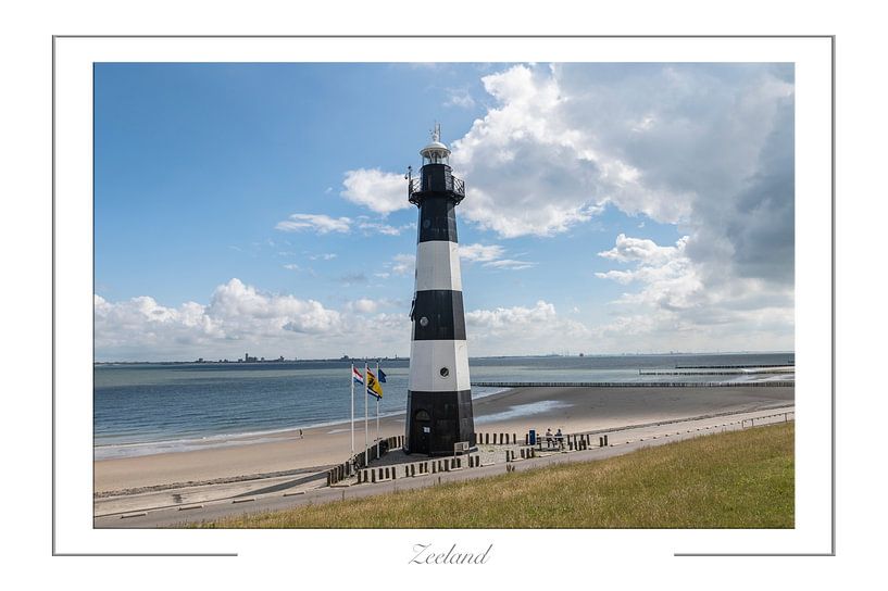 Breskens lighthouse by Richard Wareham