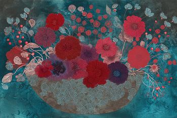 Bloemen Vaasje | Vibrant Floral Harmony