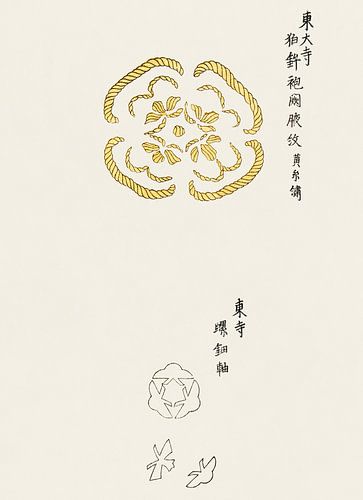 Japanse kunst. Vintage ukiyo-e woodblock print door Tagauchi Tomoki no. 4