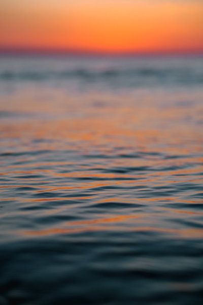 Sonnenuntergang Meer Domburg von Andy Troy