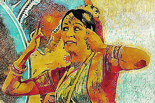 Danseuse indienne