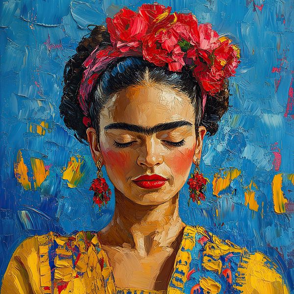Frida "Die Blüte des Lebens" von Niklas Maximilian